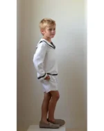 Camisola marinero crep forrada - Imagen 2