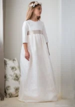 Vestido de comunión "Canutillo mini beige"
