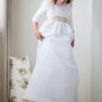 Vestido de comunión "Canutillo mini blanco"