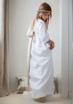 Vestido de comunión "sarga" - Imagen 2