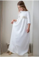 Vestido de comunión "sarga" - Imagen 4
