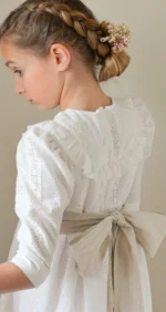 Vestido de comunión Eleonor ( Colección "La Divina") - Imagen 2