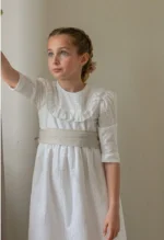 Vestido de comunión Eleonor ( Colección "La Divina") - Imagen 4
